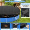 15ft Round Pool Cover Tarp, Solar Pool Covers for Above