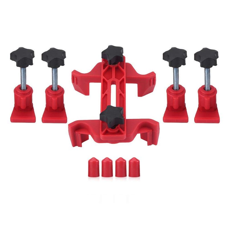 9 Piece Cam Lock Tool Set, Car Dual Cam Clamp