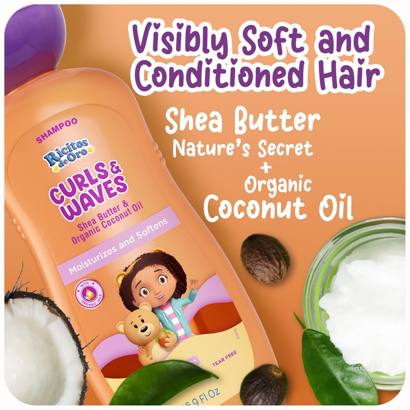 Ricitos de Oro Curls & Waves Shampoo: Defines & Highlights