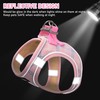 GAMUDA Small Dog Harness Collar and Leash Set, Step in