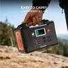 Flashfish 200W Portable Power Station 151Wh, 400W Peak Solar Generator