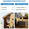 1/4" 50-Grade Steel Skid Steer Plate, Heavy-Duty Quick Attachment Loader