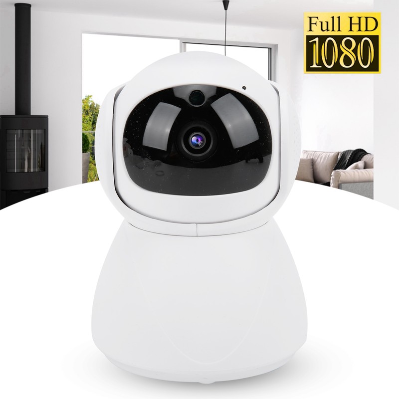 Security Camera WiFi 1080P PanTilt Night Vision 2Way Communication Mobile