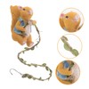 Levemolo Creative Squirrel Wall Decor Charming Resin Climbing Squirrel for