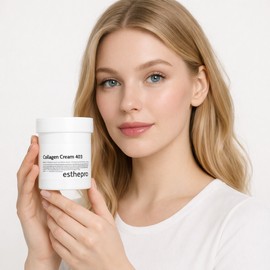 Estemax Estepro 403 Collagen Cream 225ml Apply Collagen Elasticity Moisturizing Nutrition Cream / 에스테프로 403 콜라겐크림 225ml 바르는콜라겐 탄력 보습 영양크림