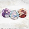 F-Toys Confect Funeral Free Glitter Tin Badges Pack of 15