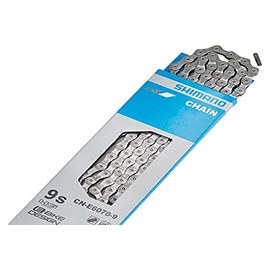 Shimano Unisex Adult Cadena 126 Elabones Bicycle Chains, Multi-Colour, One Size