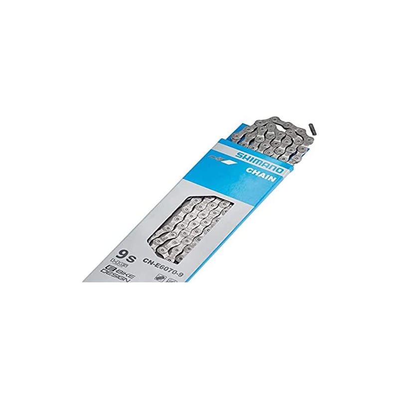 Shimano Unisex Adult Cadena 126 Elabones Bicycle Chains, Multi-Colour, One