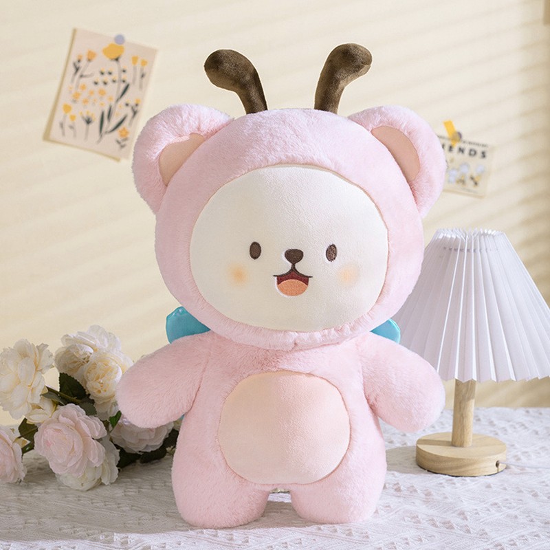 Cute Plush Dolls Soft Hugging Cartoon Stuffed Plush Dolls for