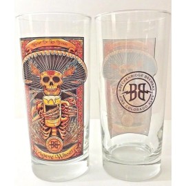Beckenridge Breckenridge Brewery Agave Wheat 16 Ounce Beer Glass - Set of Two (2) - New