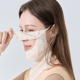 베일리화이트 여성 골프 마스크 UV 자외선 차단 여름용 스포츠 등산 자전거 테니스 Bailey White Women's Golf Mask UV Sun Protection Summer Sports Hiking Cycling Tennis