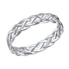 Size 10 Anniversary Rings For Women Sterling Silver Celtic Knot