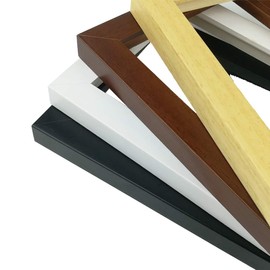 PictureFrameFactoryOutlet 12 x 36 Picture Frame 1.25 Inch Wide Black Flat Moulding