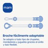 MAM Clip It! & Cover Pacifier Brooch & Pacifier Cover