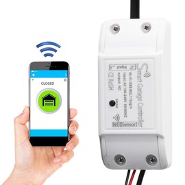 Garage Door Controller Smart WiFi Remote Compatible Abridor de puerta de garaje APLICACIÓN Dispositivo de control Soporte para Google(us)