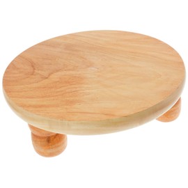 Tabakh Manual Wooden Roti Chapati Flatbread Tortilla Presser Maker with Rolling Pin, 10-Inch