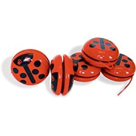 Vilac 7075 Wooden Ladybird-Themed Yo-Yo