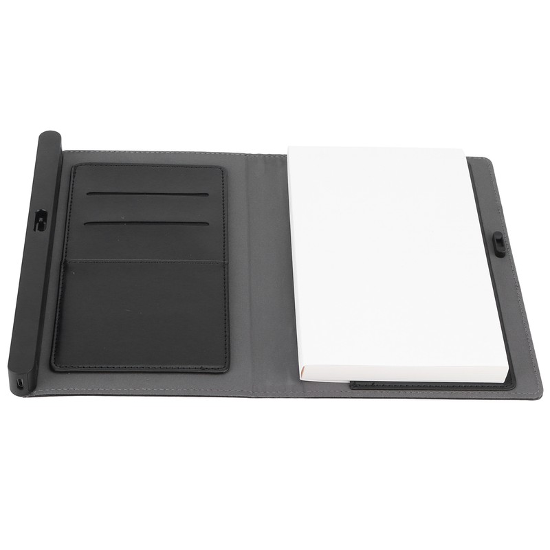 Fingerprint Lock Notebook Portable USB Business Notepad Diary Book for