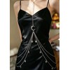 Moon Star Body Chains for Women Sequin Bikini Body Chain
