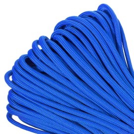 PARACORD PLANET Mil-Spec Commercial Grade 550lb Type III Nylon Paracord 50 Feet Royal Blue
