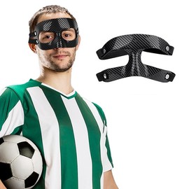 Nose Protection for Broken Nose, Basketball Mask, Nose Protection, Durable Nose Protection, Sports Mask, Face Protection for Football, Basketball, Wrestling, Softball, Adults with Double Adjustable