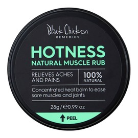 Black Chicken Remedies Hotness Natural Muscle Rub, 28g