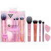 SADOWAY Set de brochas de maquillaje set de 6 piezas