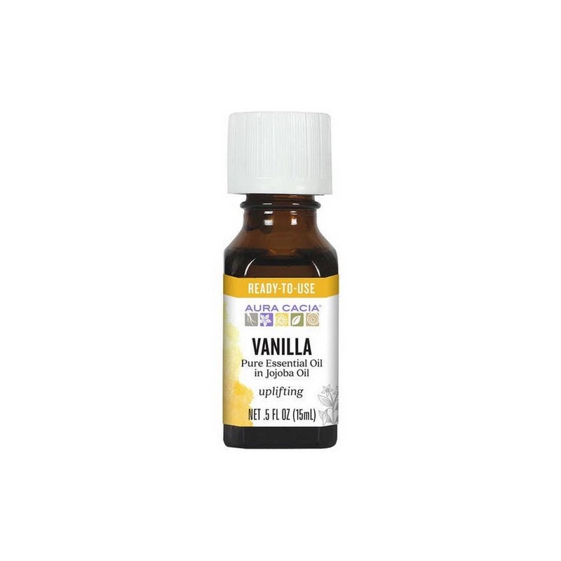 Precious Essentials Oil Vanilla Absolute W/Jojoba 0.5 Fl Oz By