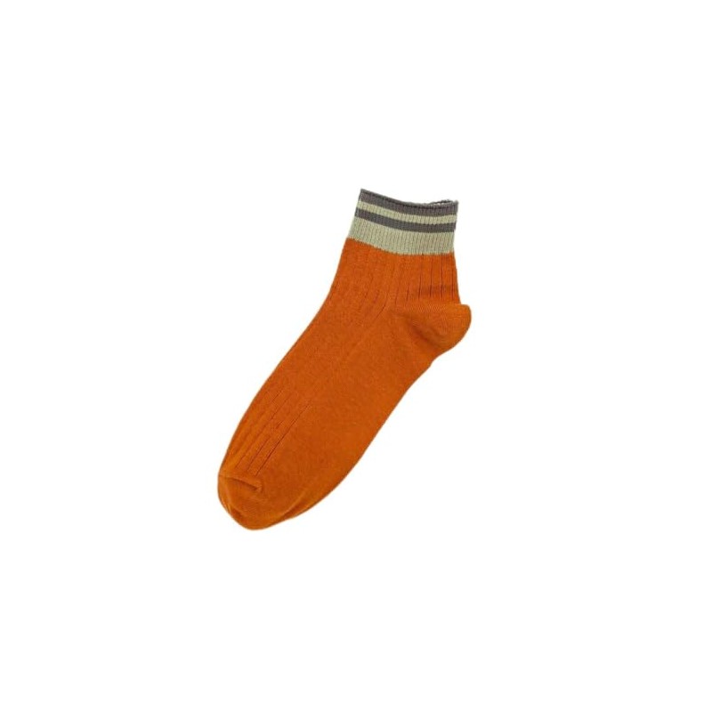 Komsamen Men's Short Socks, orange