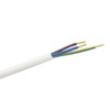 Cable White 3 m 3G 0.75 mm² with Cord Intermediate