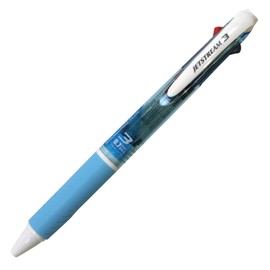 Uni Ballpoint Pen Jetstream 3 Color Black, Red, Blue Ink 0.7mm, Sky Blue (SXE340007.8)