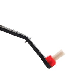 Number-One Coffee Machine Brush Cleaner Nylon Espresso Machine Brush Coffee Cleaning Tool with Spoon (Pack of 2)