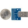 risingsaplings 4pcs USB 3.0 Type A Male Breakout Board USB