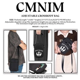 CMNIM Star Movie Inspired Gifts Jedi Mater Mini Crossbody Bag Film Rebel Alliance Merch Military Tactical Gifts for Fan (Mater Mini CB)