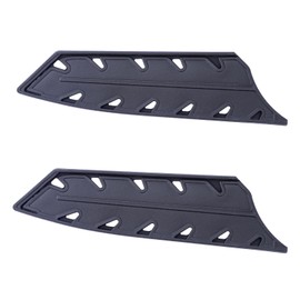 INCONTESTA 2 Pack Safety Knife Covers Sleeves, Knives Edge Guard Blade Protector for 8" Chef Knife or 7 '' Santoku Knife, Universal Knife Sheath Balck