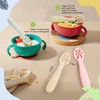 OKONK Baby Learning Spoons, Set of 6, Flexible Baby Spoons,