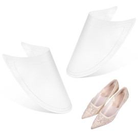 Tucnoeu 20pcs Plastic Shoe Trees To Keep Shape, Clear Shoe Tree For Unisex, Shoe Shaper for Sports Shoes Leater, Crease Protector Adjustable Boot Shaper Holder