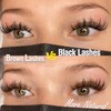 Mavphnee Brown Lash Clusters 168 Pcs Natural Looking 8-16MM Eyelash