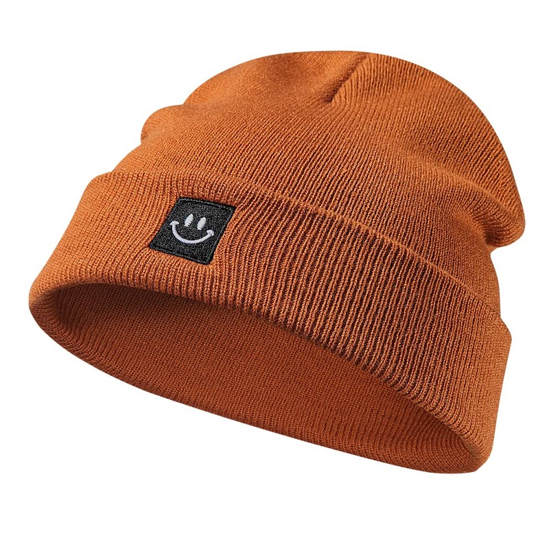 MaxNova Newborn Beanies for Boys 6-12 Months,12-36 Months Dark Orange