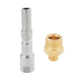 Be In Your Mind M22 x 1.5 to G1/4 Quick Connect Hose Adapter M22 Pressure Washer Coupling Compatible with Kranzle Suitable for Kew Nilfisk Alto High Pressure Gun