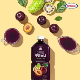 100% NFC Juiced Bonnelled Iam Pruun Noni Juice 1L / 100% NFC 착즙 보넬드 아이엠 푸룬노니 주스 즙 1L 1개