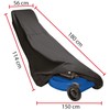 Bestlivings Lawnmower Tarpaulin (200D) with Pull Cord, Weatherproof Cover to