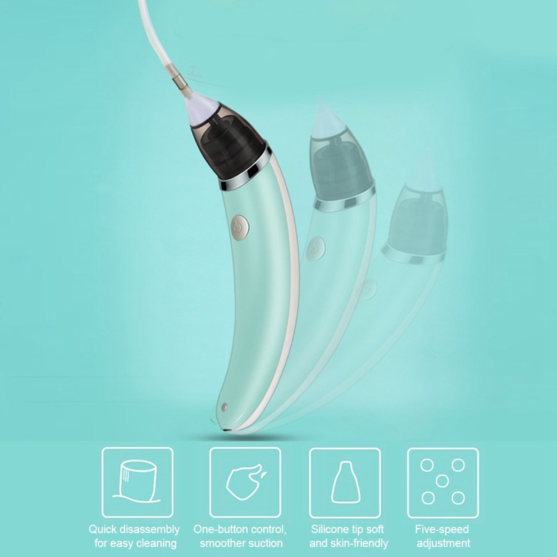 Multi‑Function Electric Vacuum Nose Cleaner Nasal Aspirator Suction Snot Remover