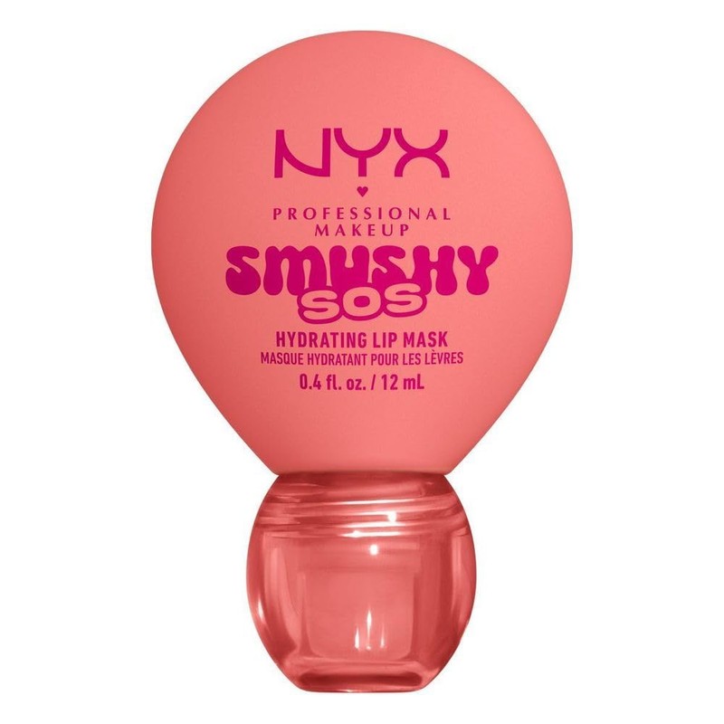 NYX Professional Makeup, Smushy SOS, Mascarilla Hidratante para Labios, Tono