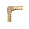 X AUTOHAUX 10mm Brass Barb Elbow 90 Degree Male Fitting