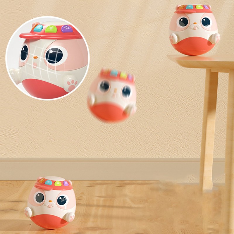 Musical Wobbling Toy Early Educational Multi Functional Electric Cartoon Wobbling