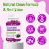 Calcium Magnesium Zinc Gummies with Vitamin D3 and K2, High