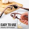 Zulay Kitchen Premium Garlic Press Set - Rust Proof Professional