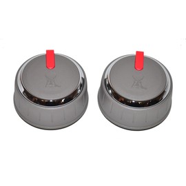 Weber 66048 Set of 2 Control knobs for Genesis II E/SE Series (Model Years 2017 and Newer).