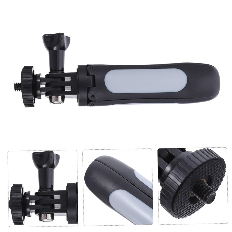 BIUDECO Stainless Steel Mini Tripod Extendable Pole Selfie Stick Tripod